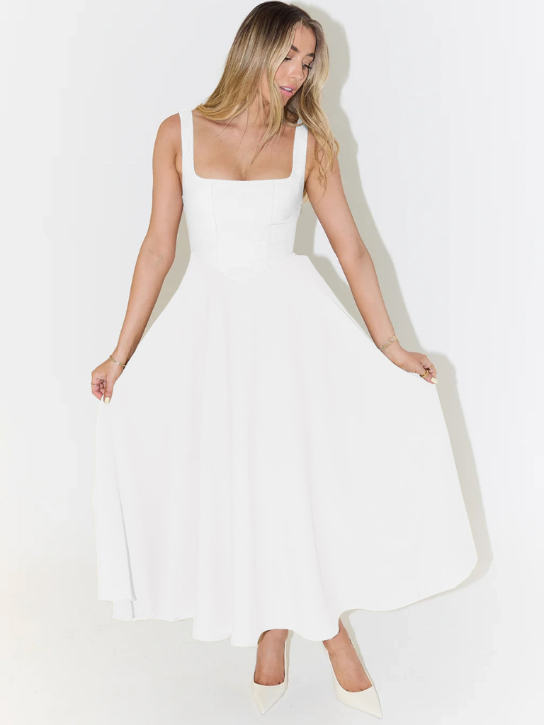 Aveline™ | Classic Midi Dress