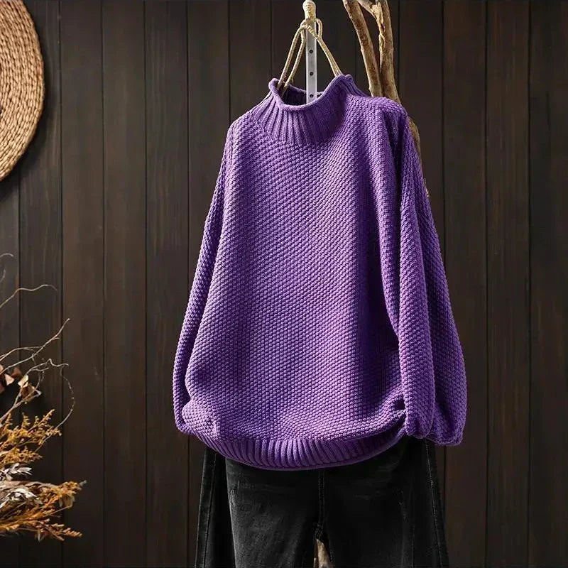 Barbara | Relaxed Textured Knit Sweater