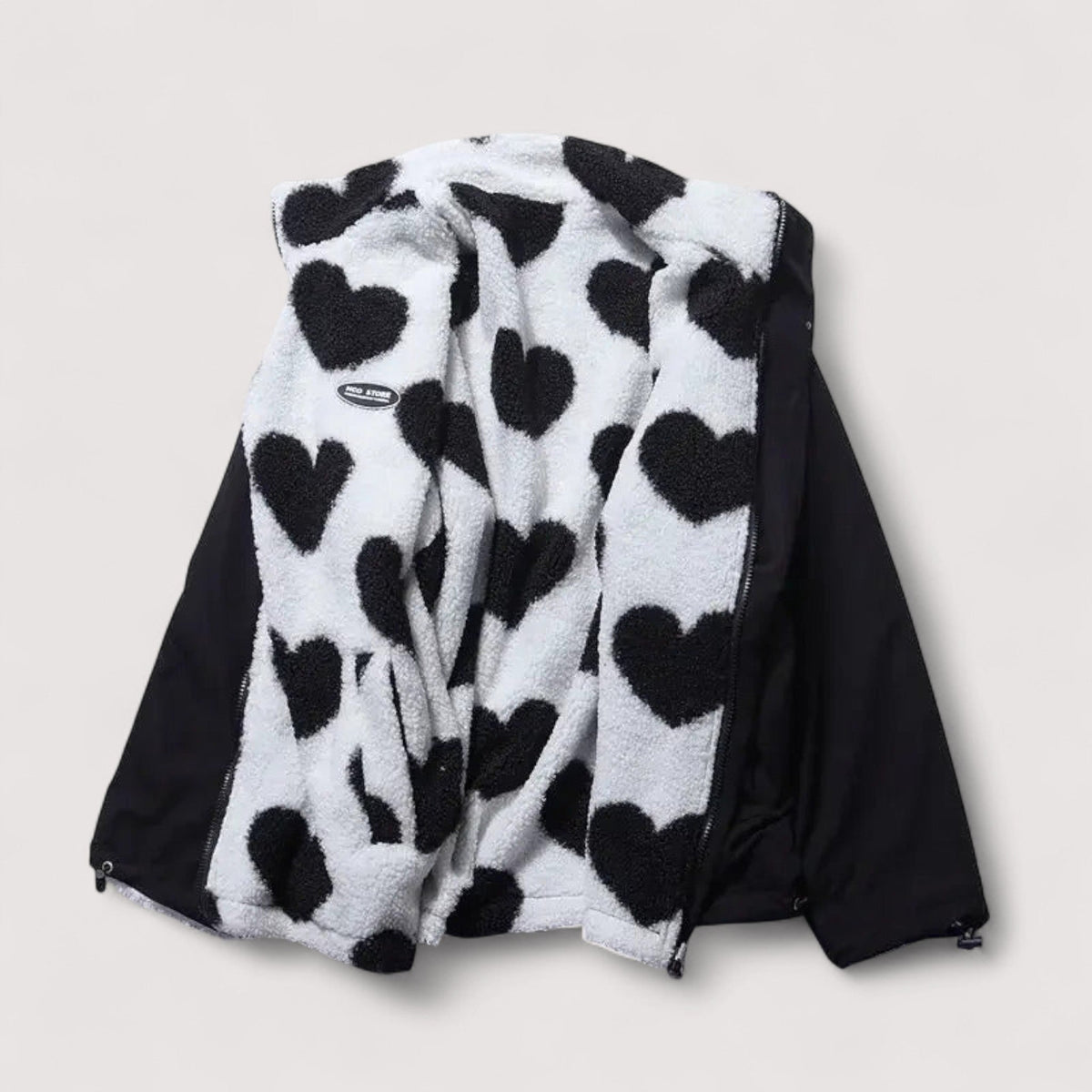 Jane | Reversible Heart Jacket