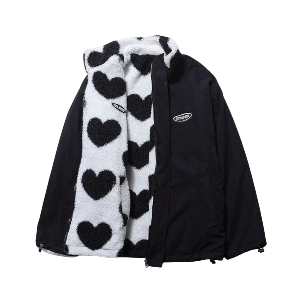 Jane | Reversible Heart Jacket