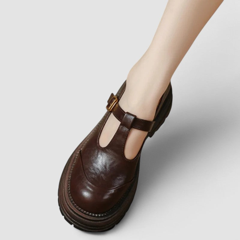 Chloé Chunky Sole Mary Jane Shoes