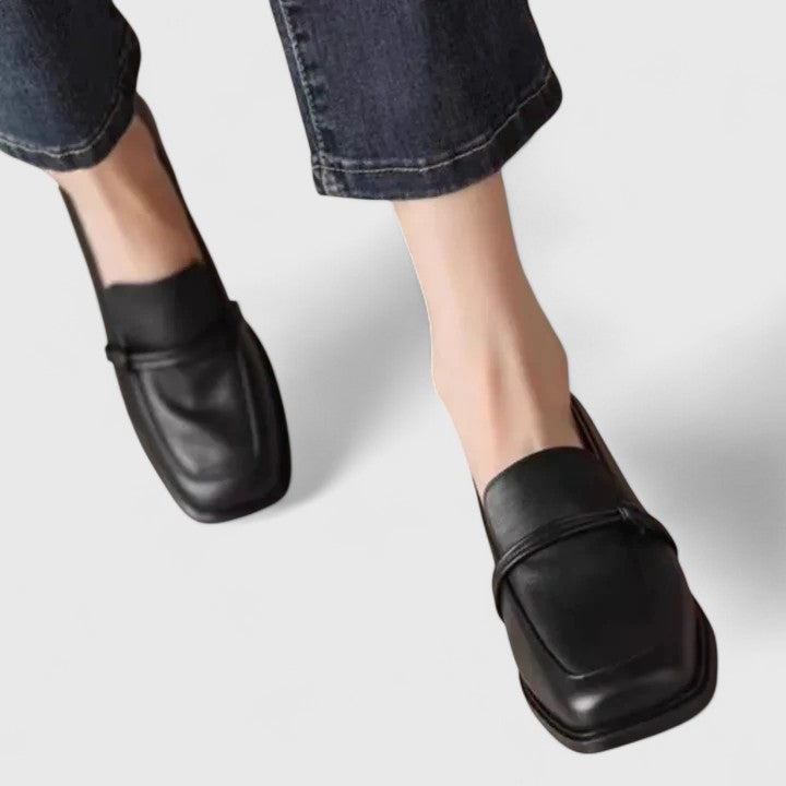 Michèle Square Toe Moccasins