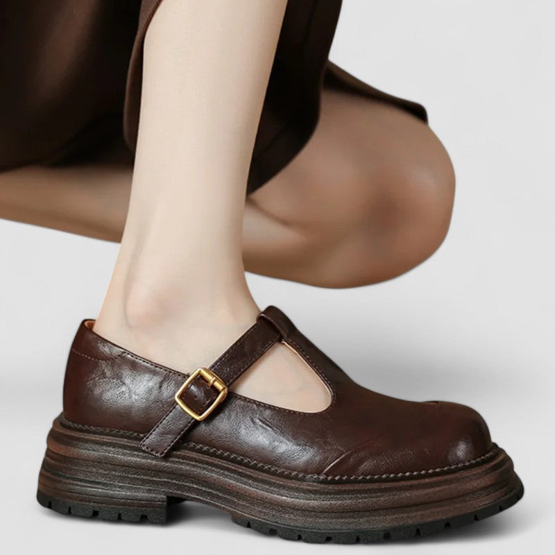 Chloé Chunky Sole Mary Jane Shoes