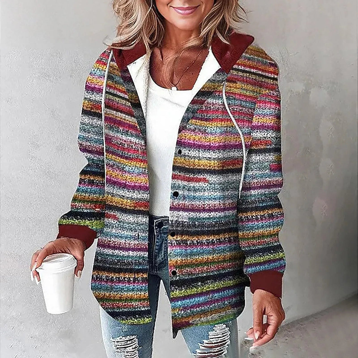 Rose | Modern & Soft Autumn Jacket