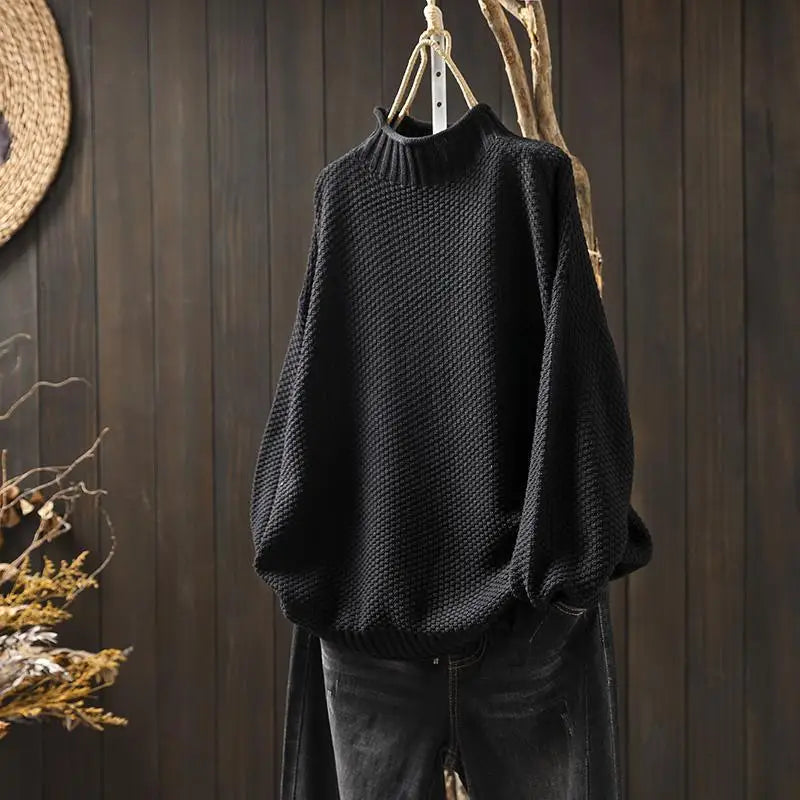 Barbara | Relaxed Textured Knit Sweater