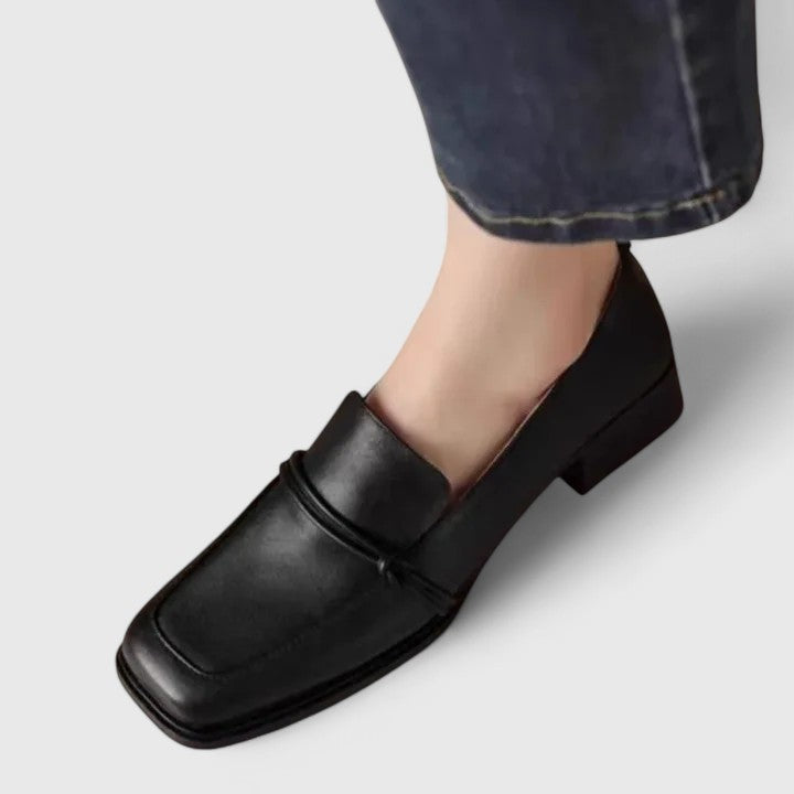 Michèle Square Toe Moccasins