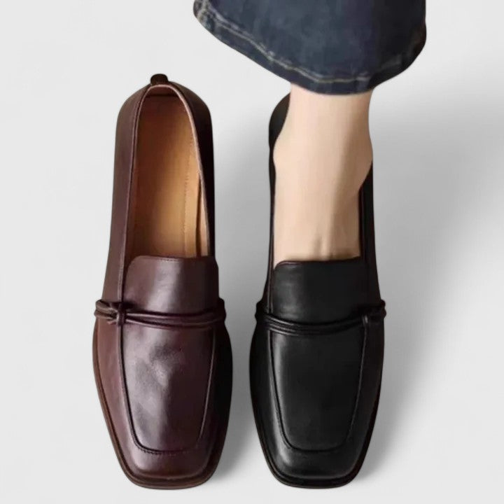 Michèle Square Toe Moccasins