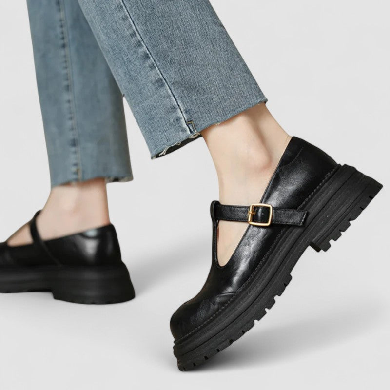 Chloé Chunky Sole Mary Jane Shoes