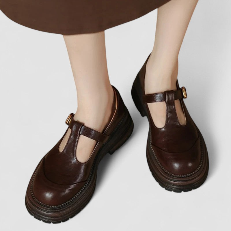 Chloé Chunky Sole Mary Jane Shoes