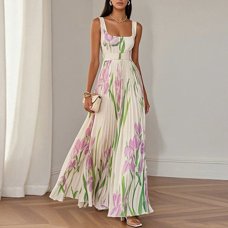 Aveline™ | Floral Maxi Dress