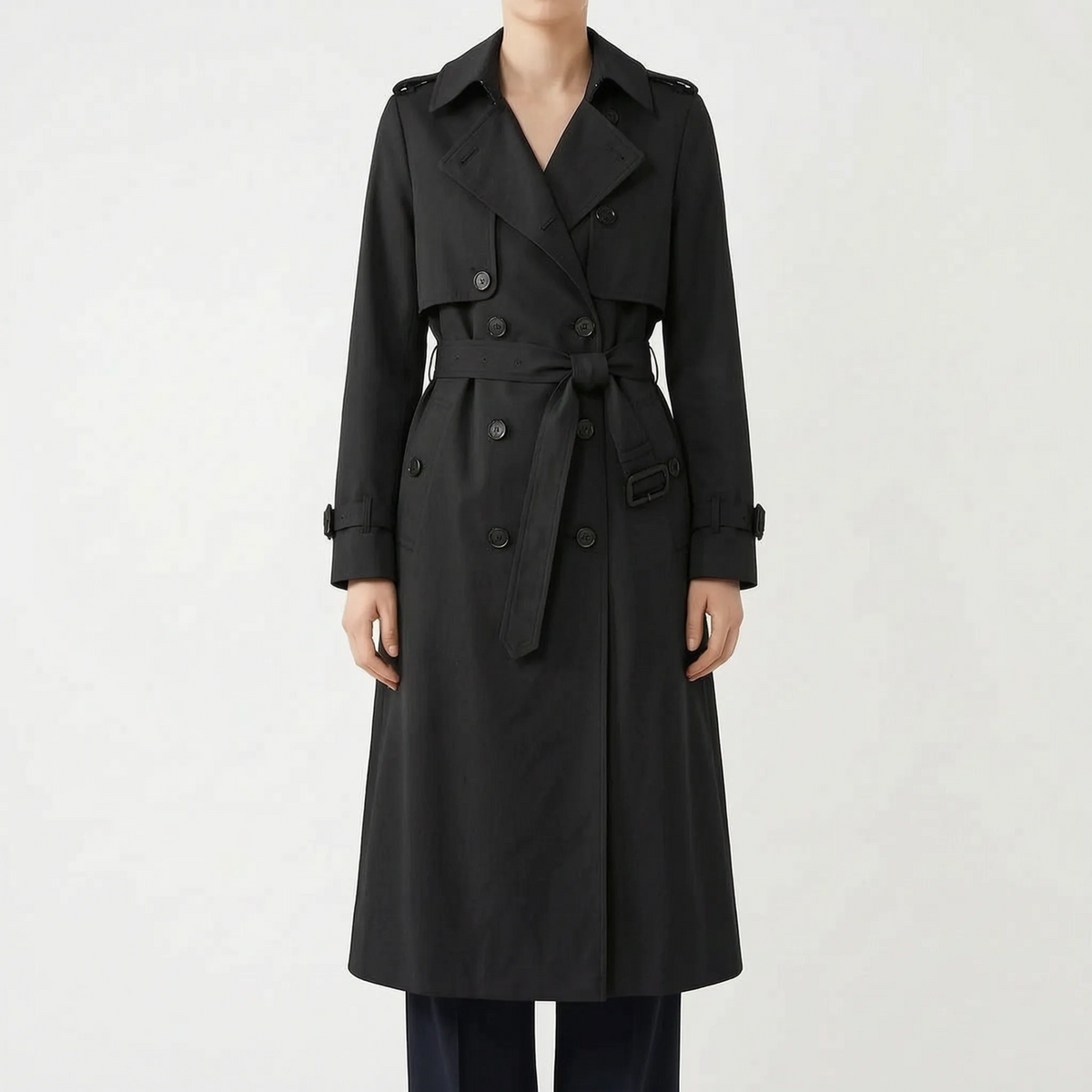 Trenchique - Classic Double-Breasted Trench Coat