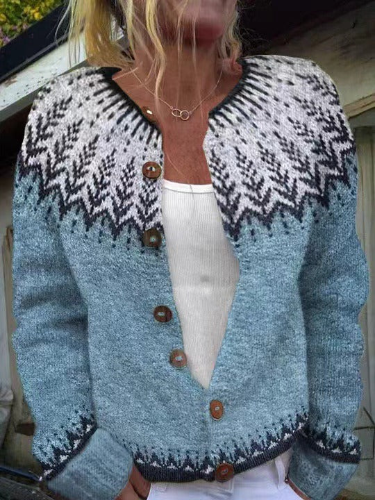 CORA | VINTAGE ICELANDIC CARDIGAN