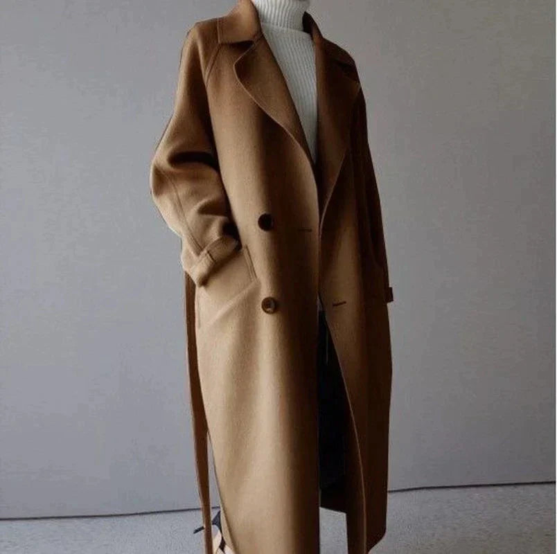 Eleanor | Long Buttoned Winter Coat