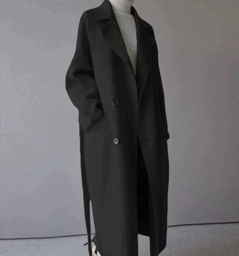 Eleanor | Long Buttoned Winter Coat