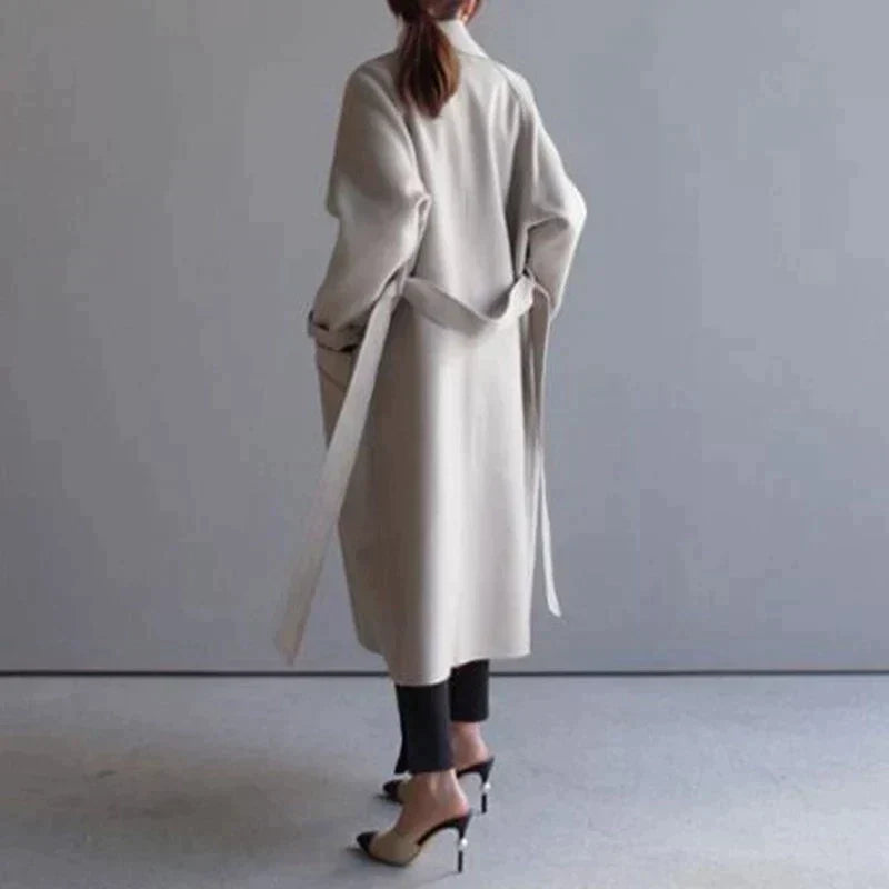 Eleanor | Long Buttoned Winter Coat