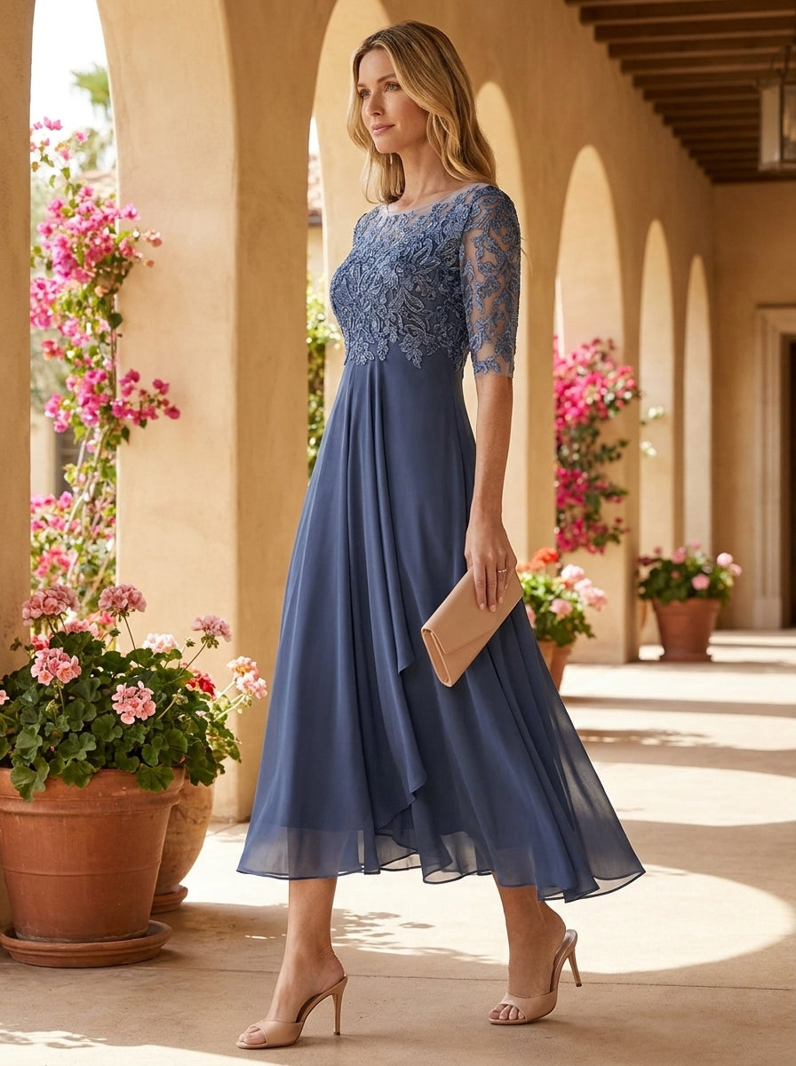 Aveline™ | Ruched Midi Dress