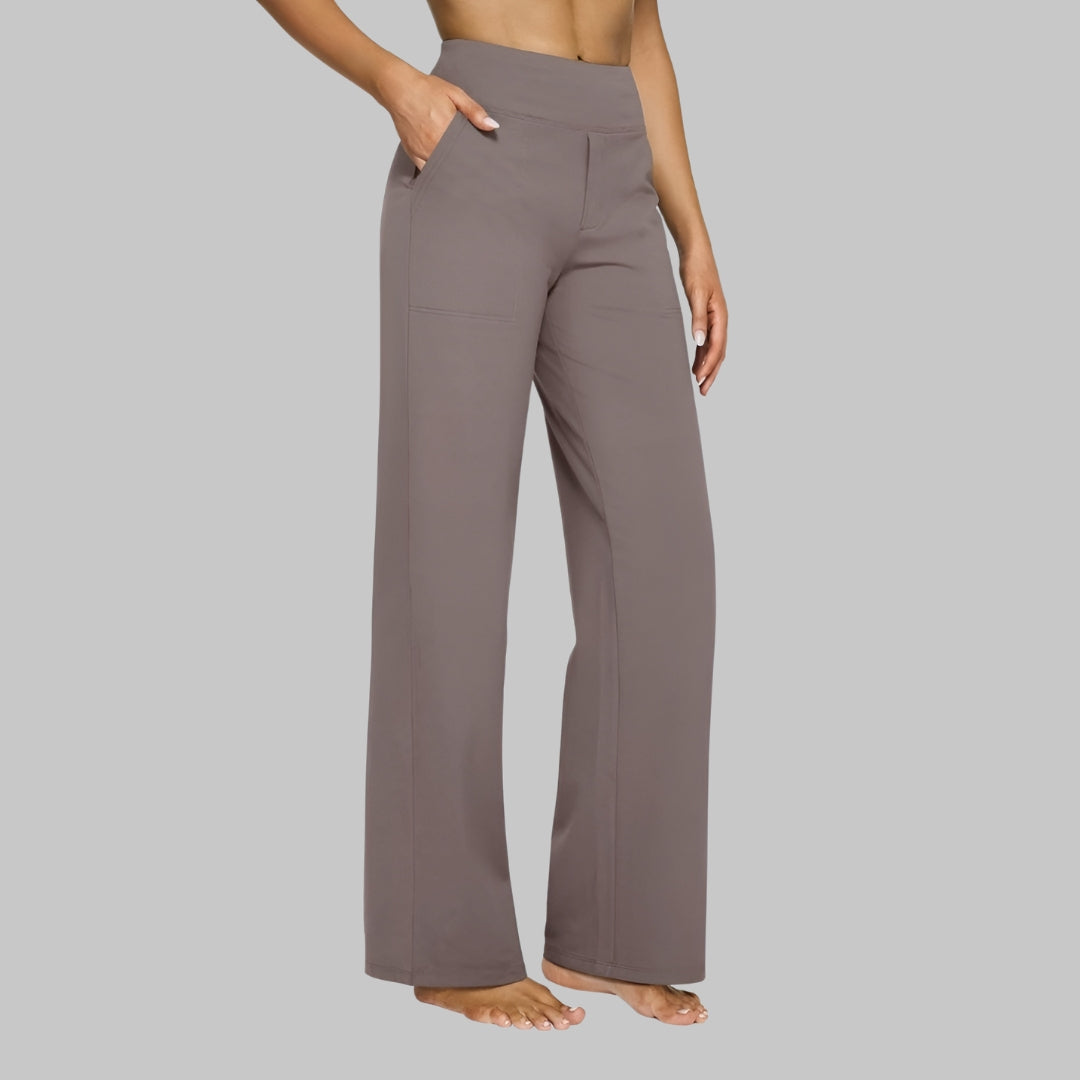 Women's Comfort Stretch Trousers with Pockets