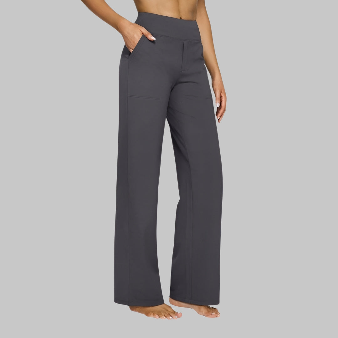 Women's Comfort Stretch Trousers with Pockets