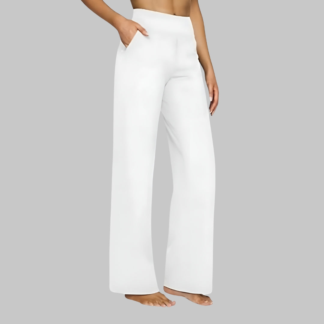 Women's Comfort Stretch Trousers with Pockets