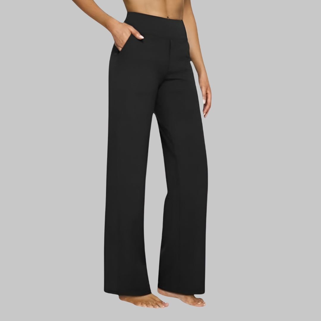 Women's Comfort Stretch Trousers with Pockets