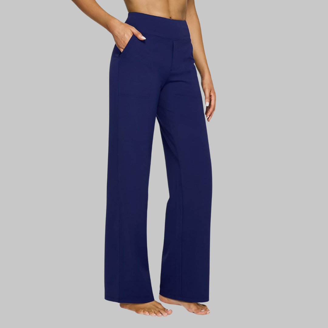 Women's Comfort Stretch Trousers with Pockets