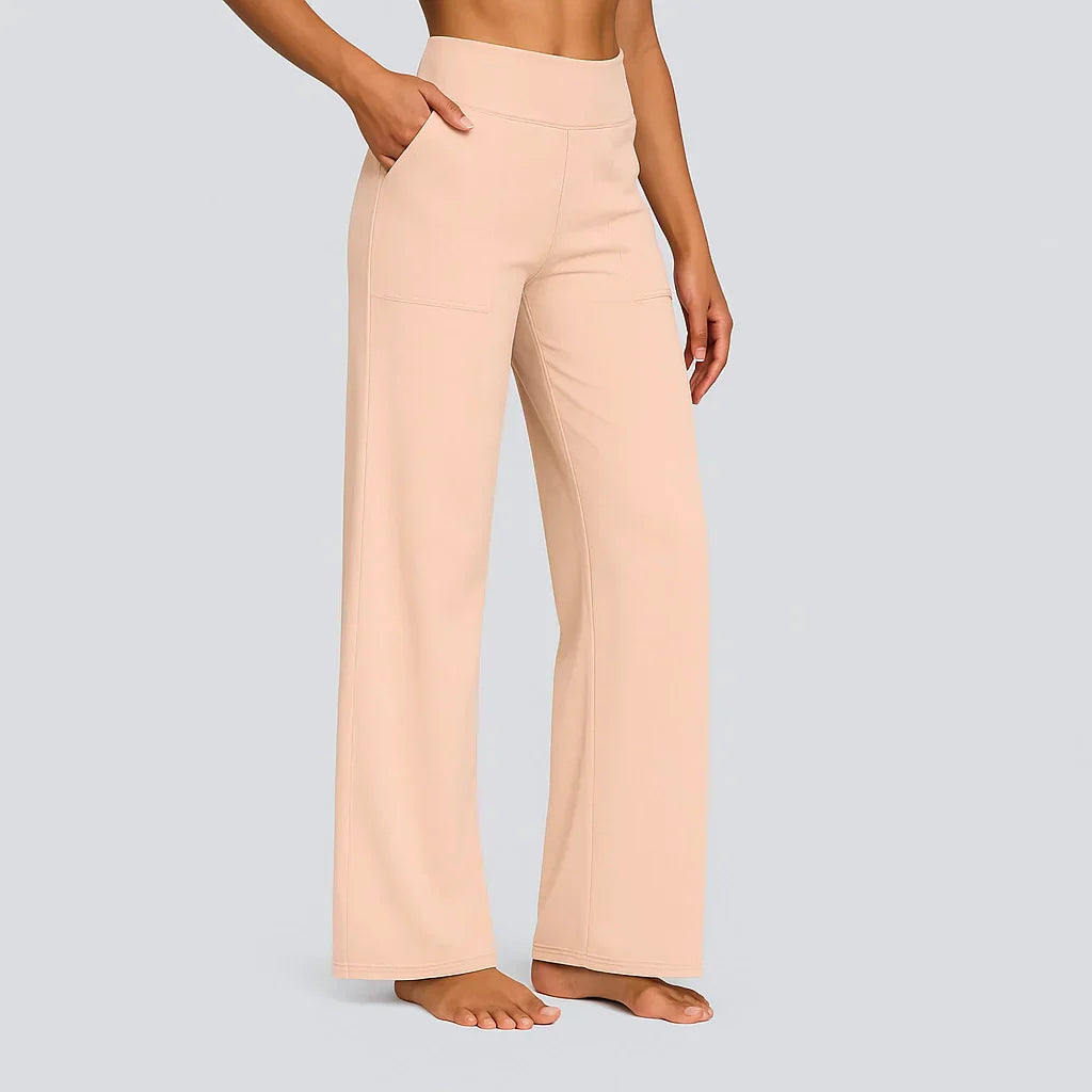 Women's Comfort Stretch Trousers with Pockets