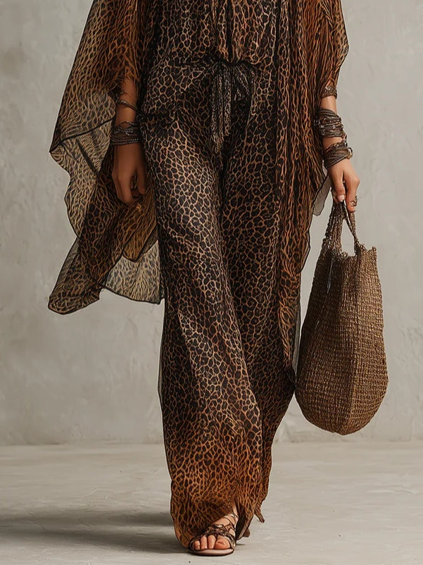 Boho Leopard Luxe 3-Piece Set