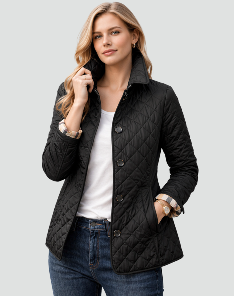 Margaux | Buttoned Quilted Jacket