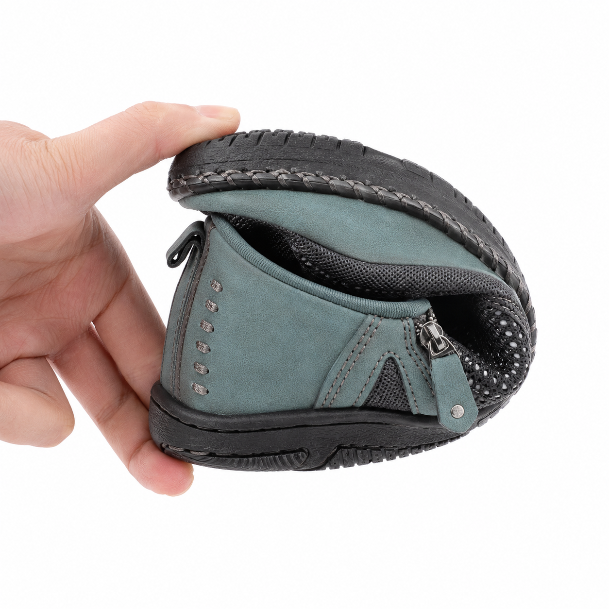 ELISE | Comfort Zip-Up Orthopaedic Loafers