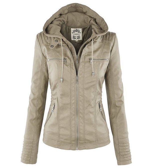 Monica | Leather Biker Jacket