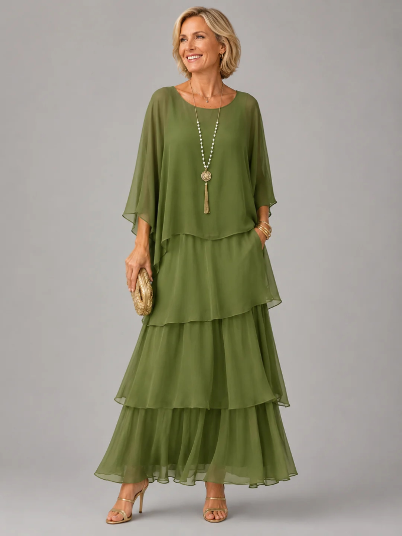Aveline™ | Elegant Flowy Maxi Dress