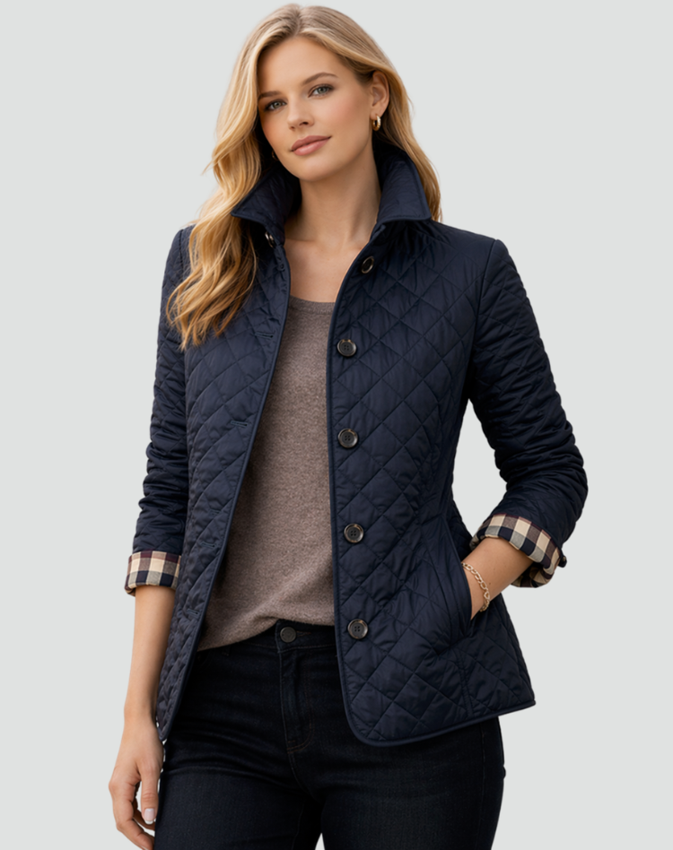 Margaux | Buttoned Quilted Jacket