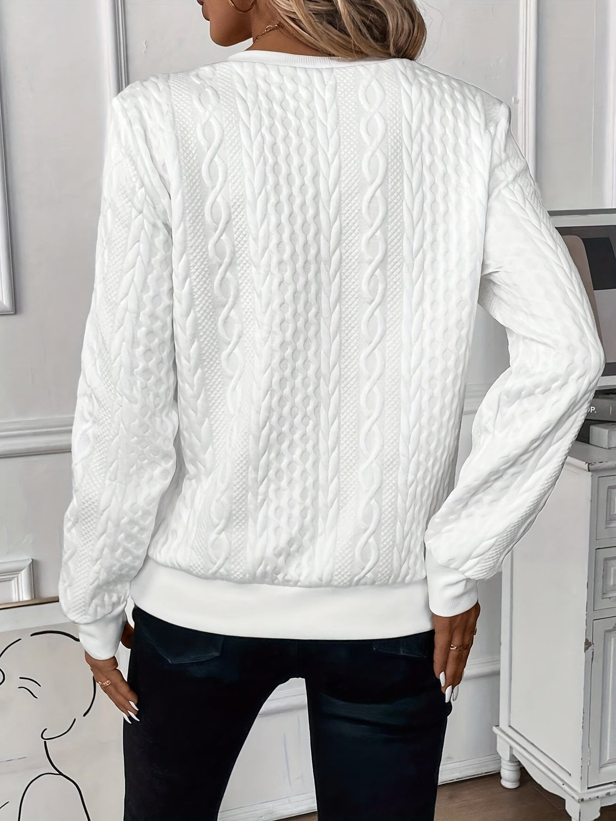 Mary | Elegant Knit Jumper with Zip