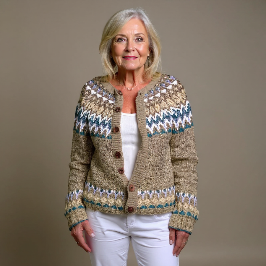 CLEO | VINTAGE ICELANDIC CARDIGAN