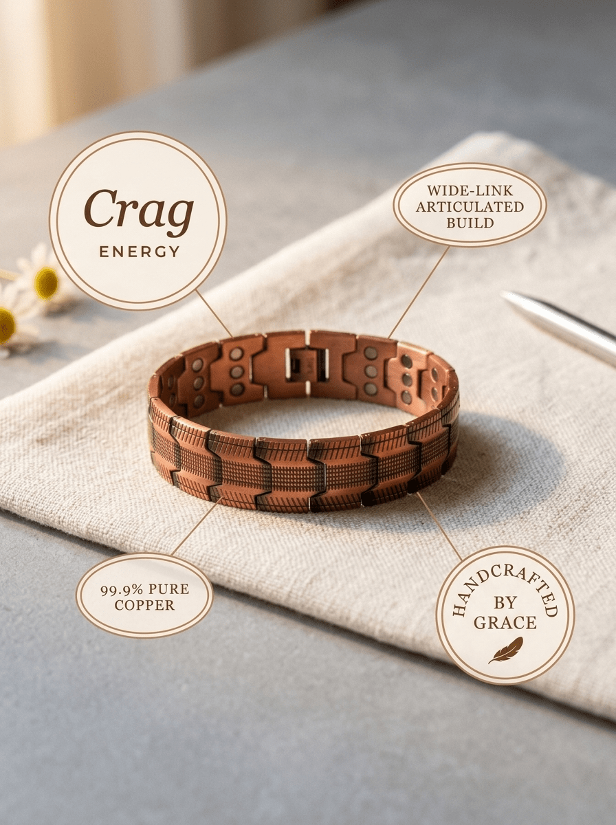 Crag Copper Bracelet