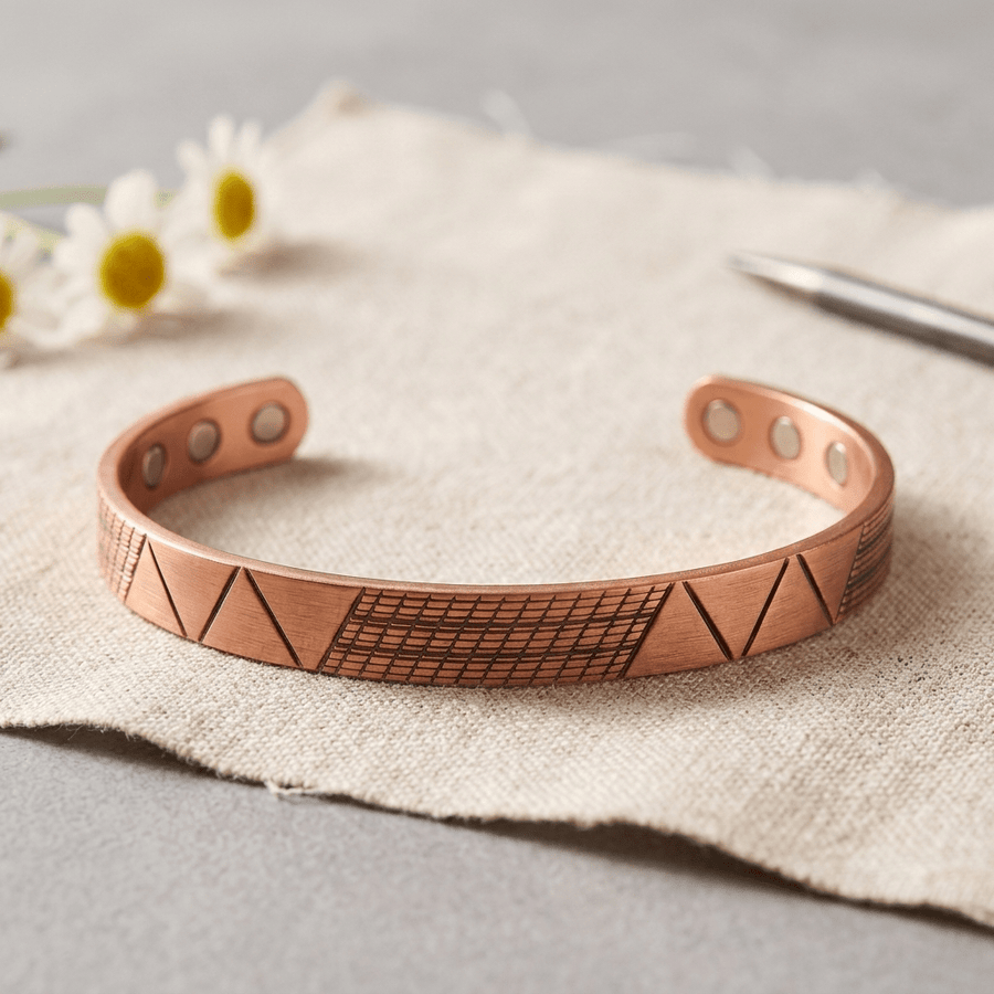 Crest Copper Bracelet