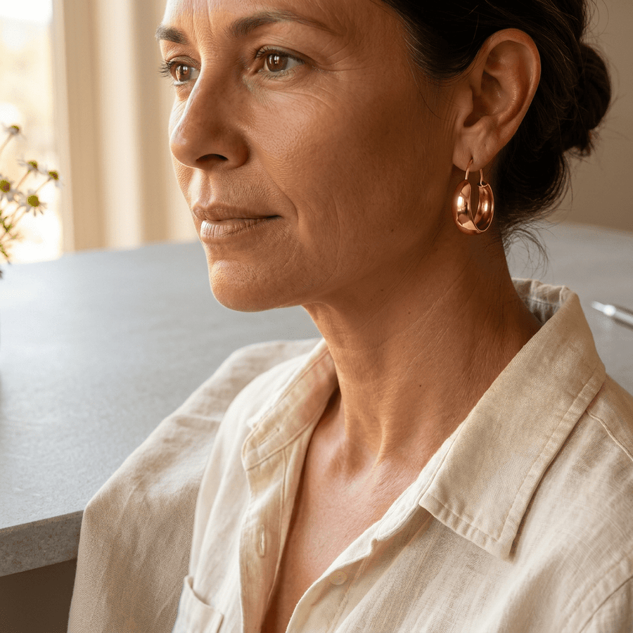 Grace's Dell Copper Earrings