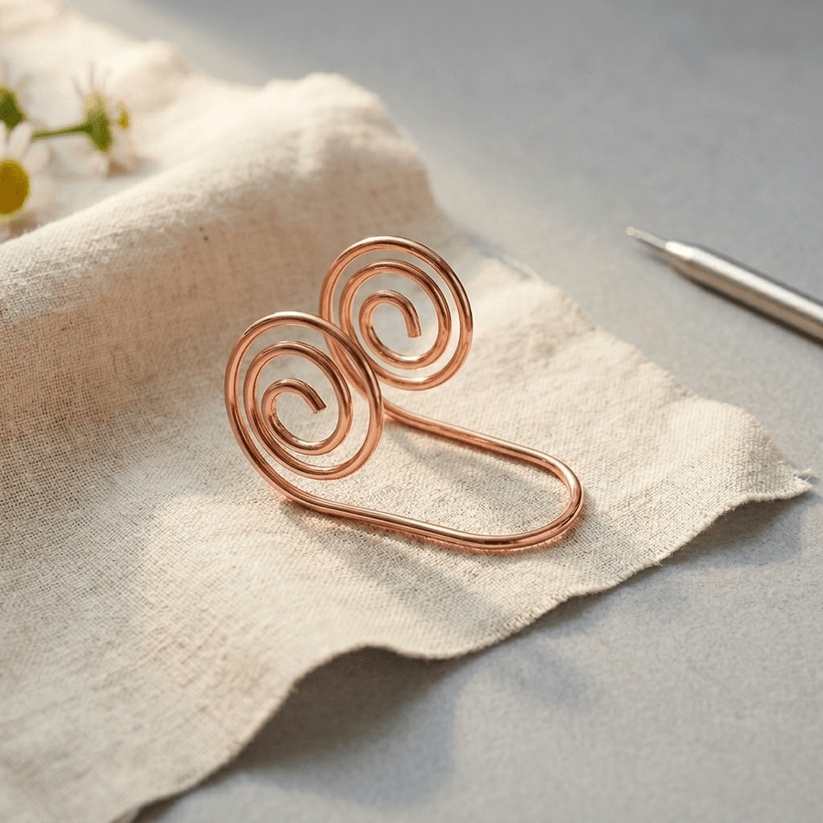 Flow Copper Hand Spiral