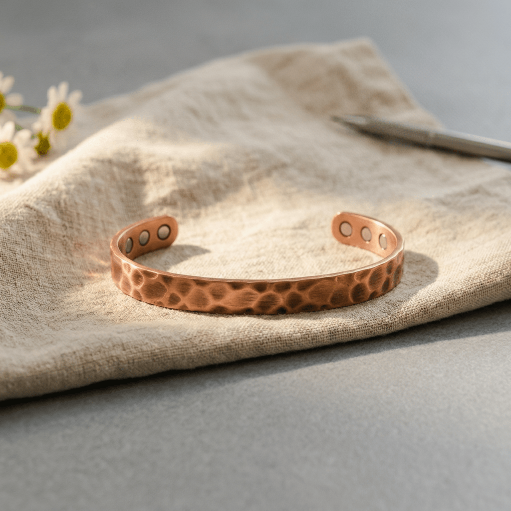 Furrow Copper Bracelet