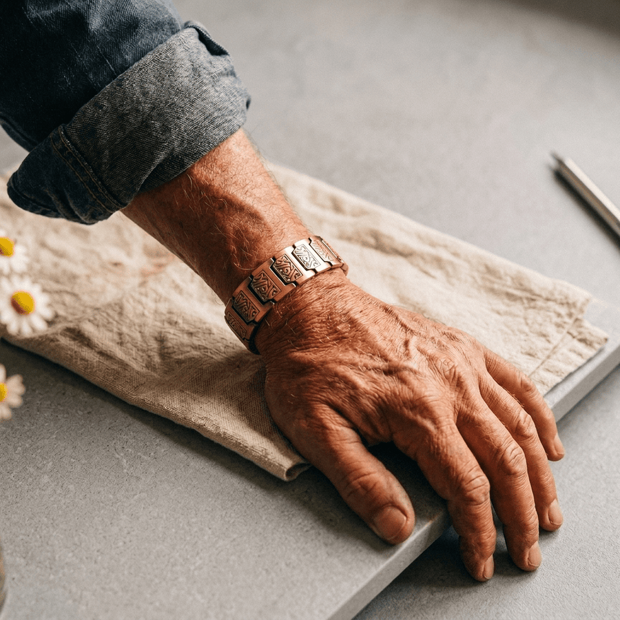 Glen Men's Copper Bracelet