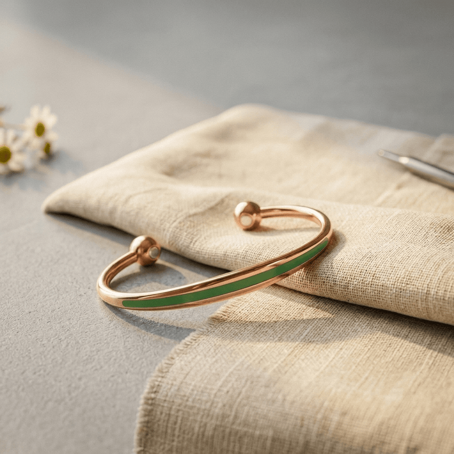 Jade Copper Bracelet