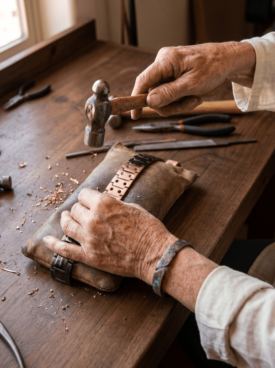 Ochre Men's Copper Bracelet