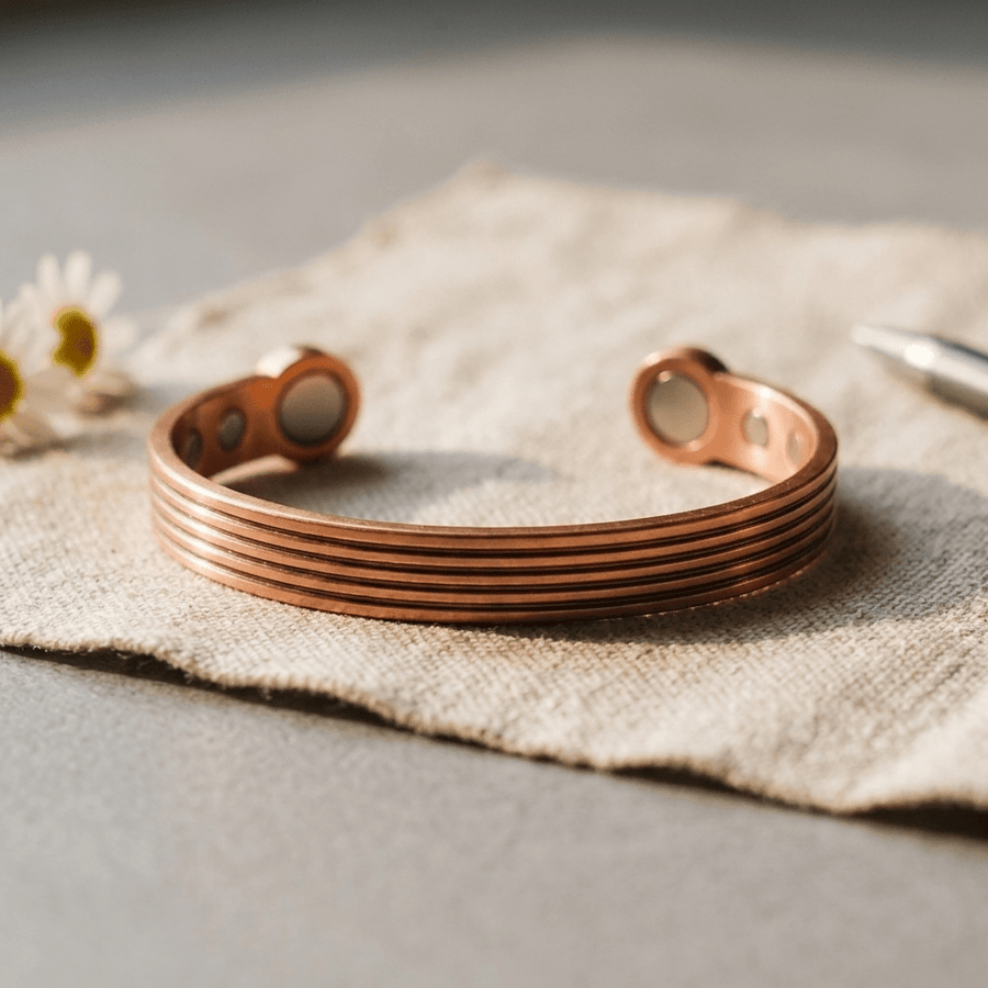 Ridge Copper Bracelet