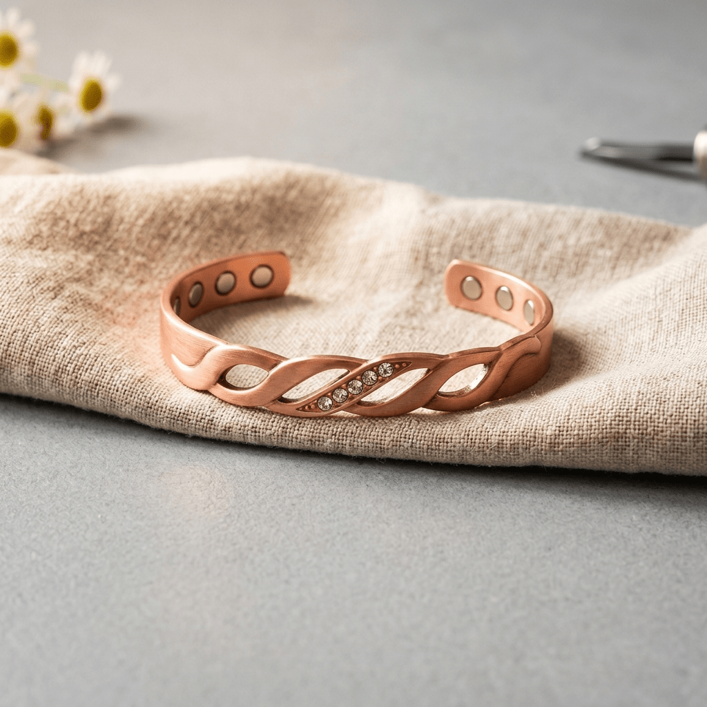 Grace's Seam Copper Bracelet