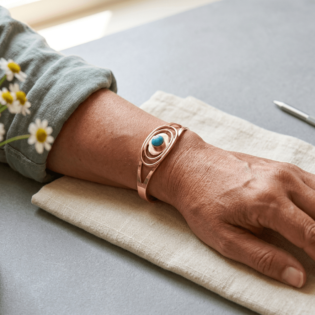 Sedge Copper Bracelet