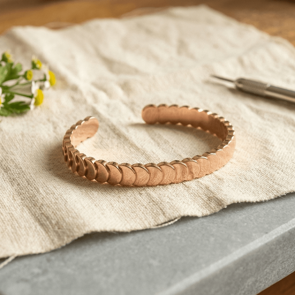Tide Copper Bracelet