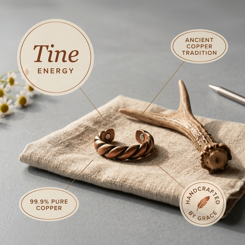 Tine Copper Ring