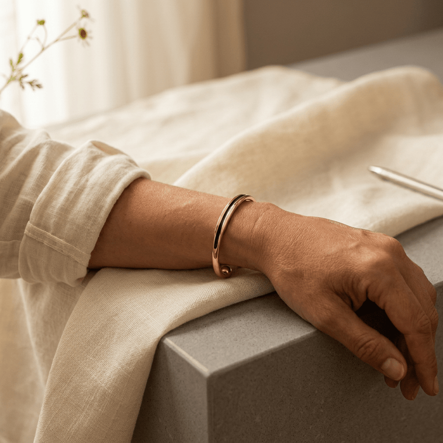 Vein Copper Bracelet