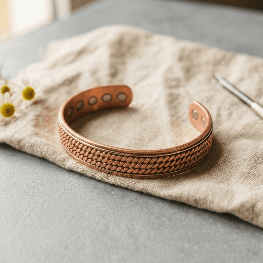 Wave Copper Bracelet