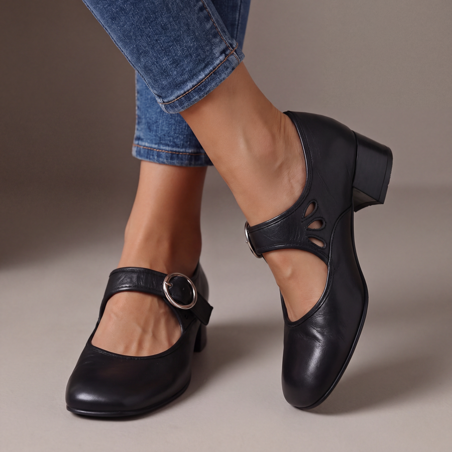 Giuseppina | Court Shoe with Strap
